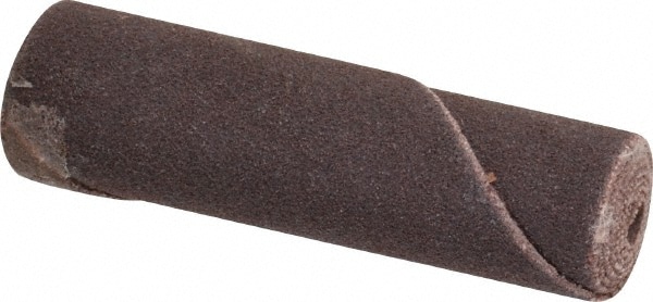 Merit Abrasives 8834180331 1/2" Max Roll Diam x 2" OAL, 180 Grit Aluminum Oxide Straight Cartridge Roll 