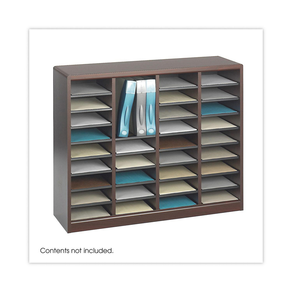 Safco Compartment Storage Boxes & Bins; Type Literature Sorters