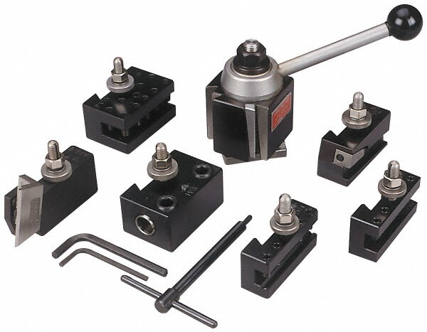 Series CXA Tool Post Holder & Set for 13 to 18" Lathe Swing