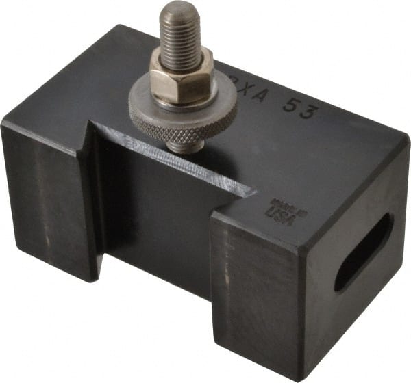 Aloris BXA-53 Lathe Tool Post Holder: Series BXA, Number 53, Morse Taper Holder 