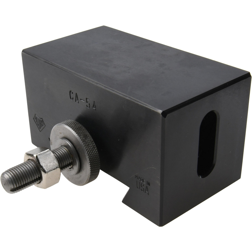 Aloris Lathe Tool Post Holder: Series CA, #53, Morse Taper - 14 to 20" Lathe Swing, 2-1/2" OAH | Part #CA-54