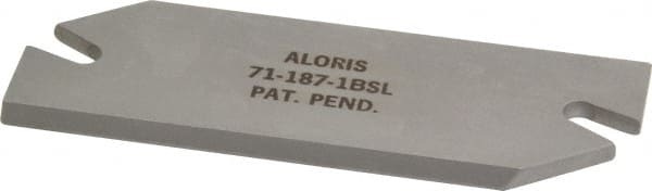 Aloris 71-187-1BSL GTN-5 Indexable Cutoff Blade 