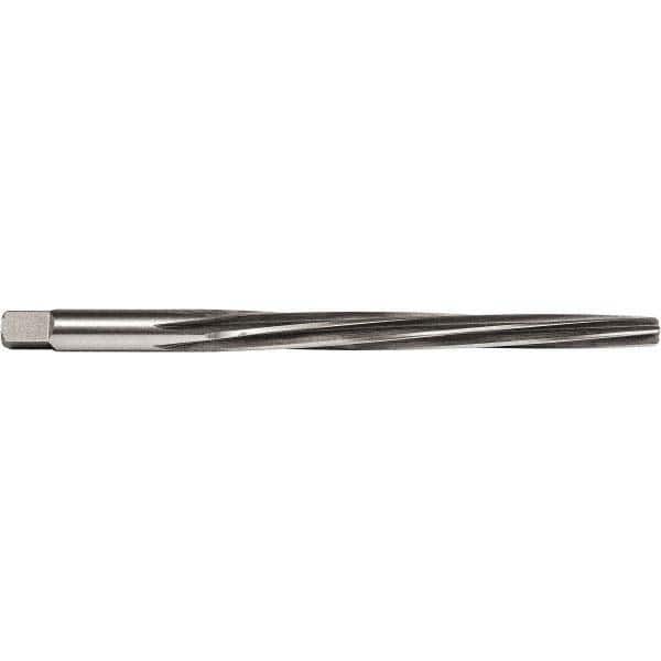 #8 Spiral Flute Taper Pin Reamer High Speed Steel