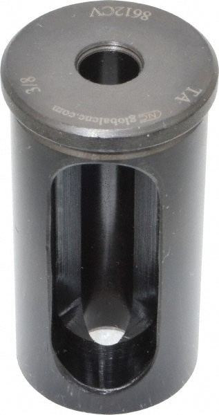 Global CNC Industries 8612CV .375 Rotary Tool Holder Bushing: Type CV, 3/8" ID, 1-1/4" OD, 2.36" Length Under Head 