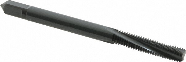 OSG 140301 Spiral Flute Tap: #10-32, UNF, 3 Flute, Bottoming, 3B Class of Fit, Powdered Metal, Oxide Finish Image