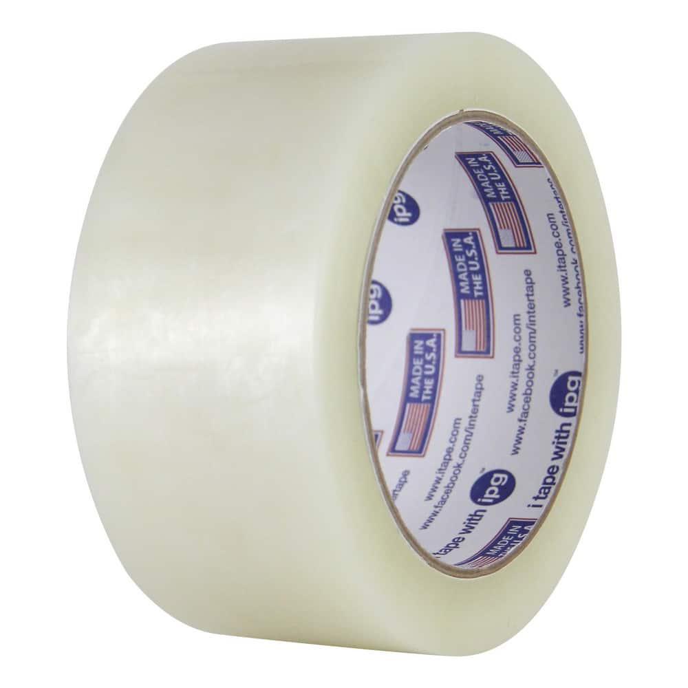 Packing Tape; Tape Type: Packaging ; Thickness (mil): 1.6 ; Color: Clear ; Series: 6100 ; Adhesive Material: Synthetic Rubber ; Reinforcement Type: No Reinforcement