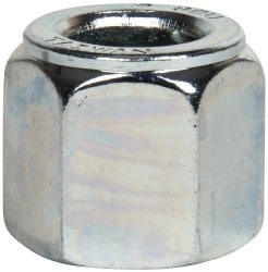 Flareless Bite-Type Tube Nut: 7/8" UN & UNF, 1/2" Tube OD, Steel