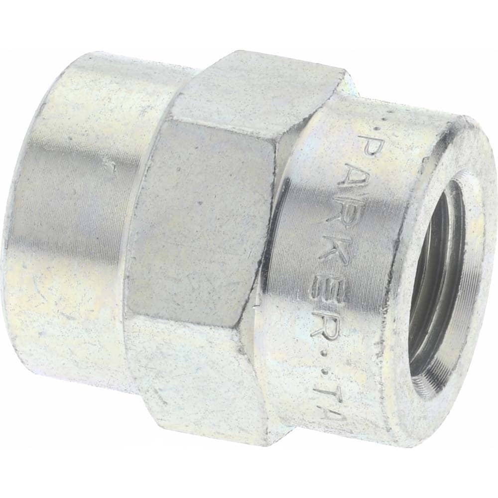 Industrial Pipe Coupling: 1/8" Female Thread, FNPTF