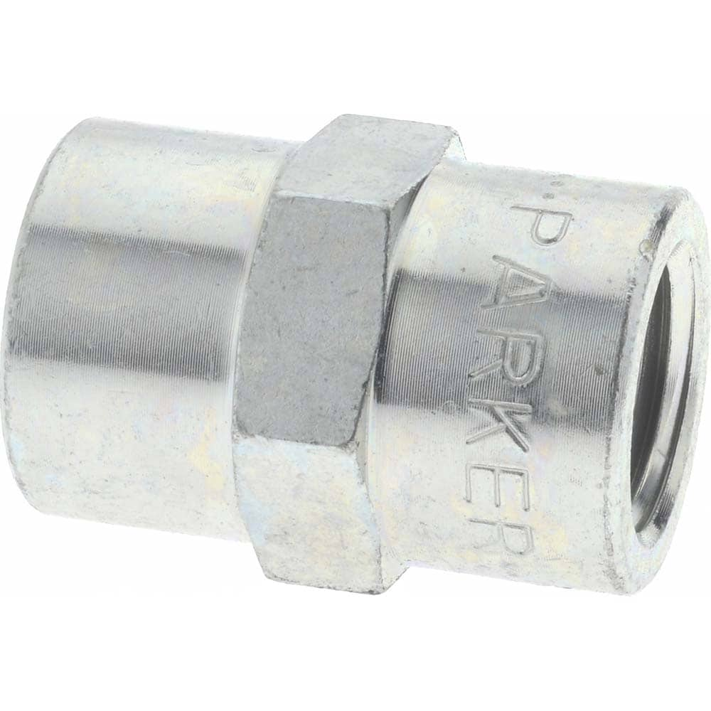 Industrial Pipe Coupling: 1/4" Female Thread, FNPTF