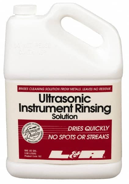 L&R Ultrasonic 197 Ultrasonic Cleaner: Bottle, Solvent-Based 