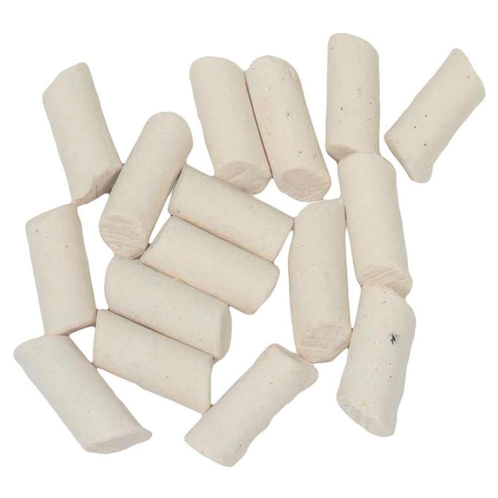 Cylinder Tumbling Media: Ceramic Carrier, 5/16" Long, 3/4" High