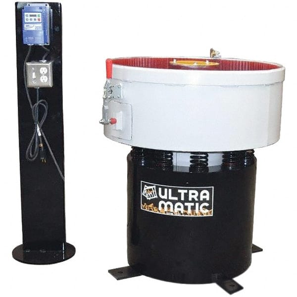 Made in USA - 2 hp, Wet/Dry Operation Vibratory Tumbler - 09117664