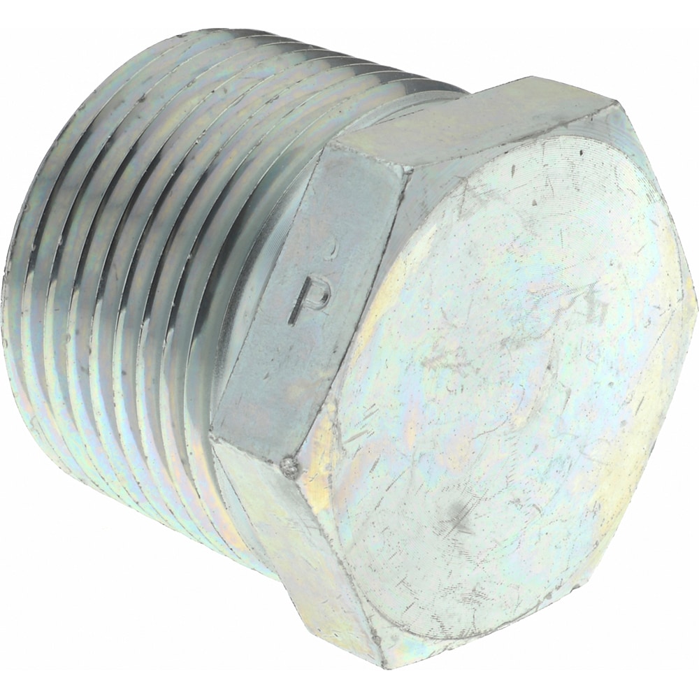 Parker 1 HP-S Industrial Pipe Hex Plug: 1" Male Thread, MNPTF Image