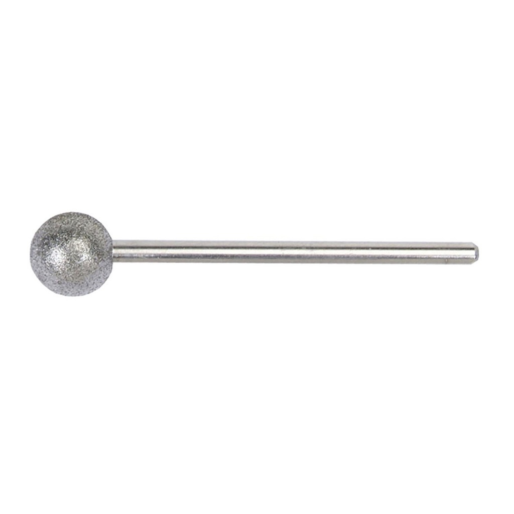 Norton - 1/2 x 1/8 x 2 In. Diamond Electroplated Spherical Ball End ...