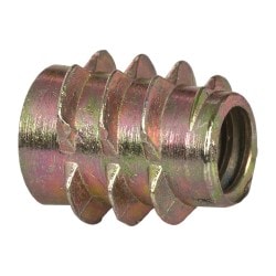 1/4-20, Zinc Alloy Flush Hex Drive Insert