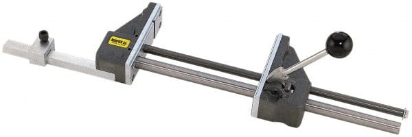 Heinrich 13-WH-Assembly 12-3/4" Jaw Opening Capacity x 3" Throat Depth, Horizontal Drill Press Vise 