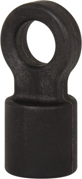 2" Long, 3/8" NPT Female, Aluminum Pull Ring