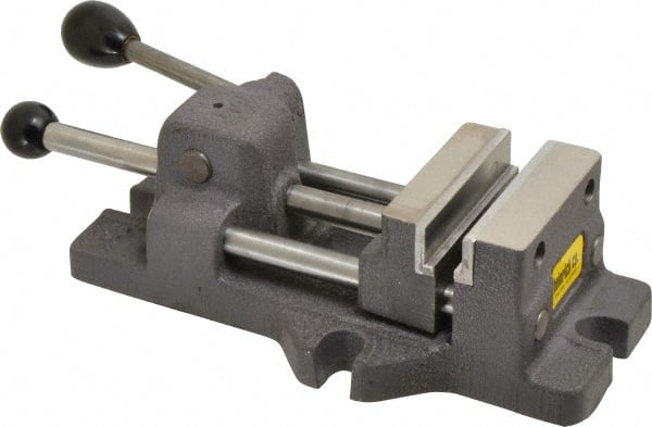 Heinrich 3-SV-Assembly 3" Jaw Opening Capacity x 1-1/4" Throat Depth, Horizontal Drill Press Vise 