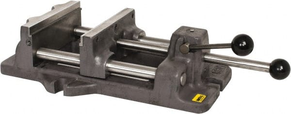 Heinrich 8-SV-Assembly 8-3/16" Jaw Opening Capacity x 2" Throat Depth, Horizontal Drill Press Vise 