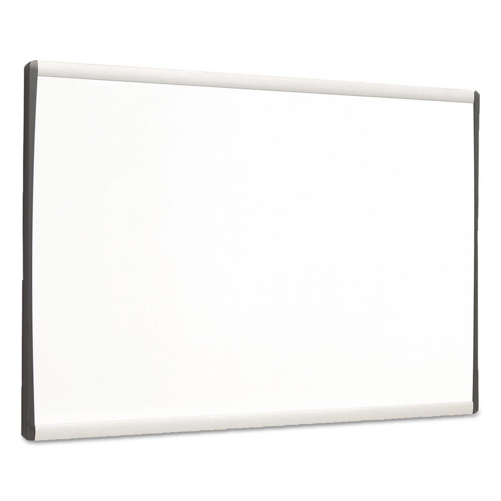 Quartet Contour Whiteboard - 3x2 Foot Dry Erase Board With Black Frame For Office & Home