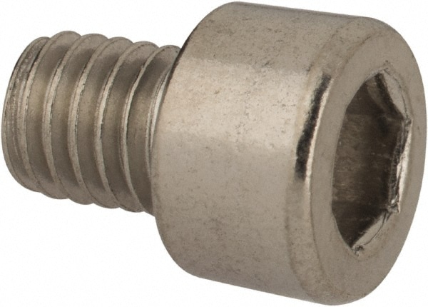 Value Collection R56000732 Hex Head Cap Screw: #10-32 x 1/4", Grade 316 Stainless Steel Image