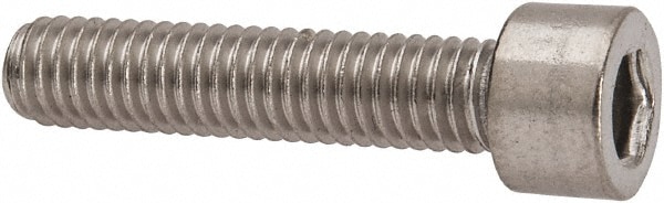 Value Collection R56000738 Hex Head Cap Screw: #10-32 x 7/8", Grade 316 Stainless Steel Image