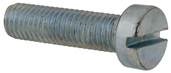 Value Collection VT1343PS M8x1.25, 30mm Length Under Head Slotted Drive Machine Screw 
