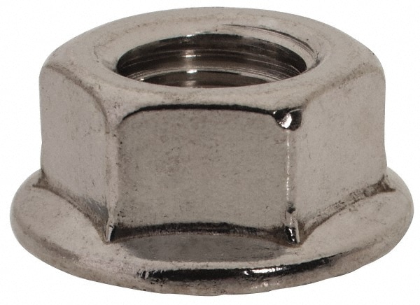 Value Collection SWHZ038FP 3/8-24, 3/4" Flange Diam, Serrated Flange Nut Image