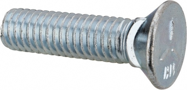 Value Collection PLWS0380150CZ 3/8-16 UNC, 1-1/2" OAL, Steel Plow Bolt Image