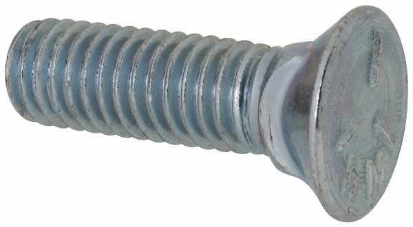 Value Collection PLWS0440150CZ 7/16-14 UNC, 1-1/2" OAL, Steel Plow Bolt Image