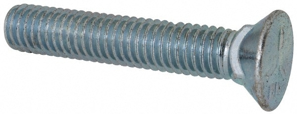 Value Collection PLWS0440250CZ 7/16-14 UNC, 2-1/2" OAL, Steel Plow Bolt Image