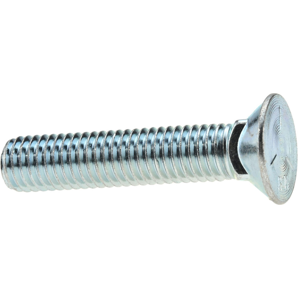 1/2-13 UNC, 2-1/2" OAL, Steel Plow Bolt
