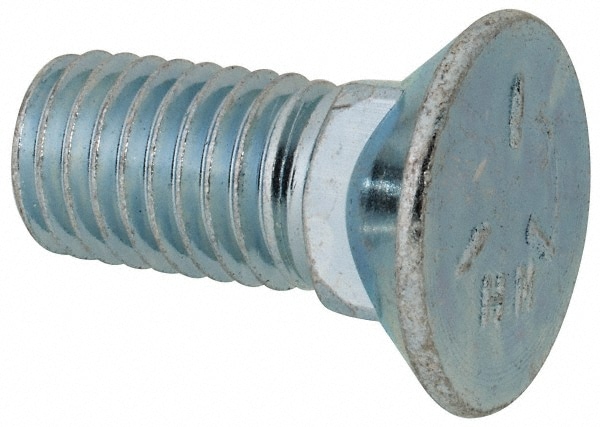 Value Collection PLWS0630175CZ 5/8-11 UNC, 1-3/4" OAL, Steel Plow Bolt 