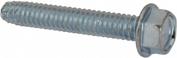 Value Collection HUTC0250150CZ 1/4-20 UNC 1-1/2" Length Under Head Hex Thread Cutting Screw Image
