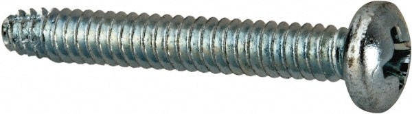 Value Collection PPTC0060100CZ #6-32 UNC 1" Length Under Head Phillips Thread Cutting Screw Image