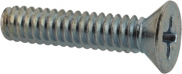 Value Collection PFMS0100088CZ Machine Screw: #10-24 x 7/8", Flat Head, Phillips Image