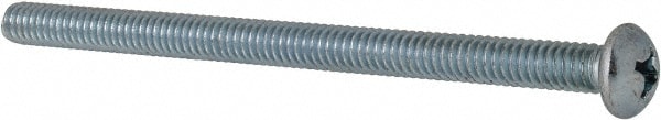 Value Collection PRMS0250400CZ Machine Screw: 1/4-20 x 4", Round Head, Phillips Image