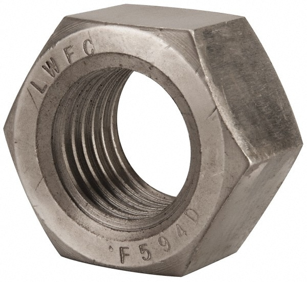 Value Collection SFHN175CP 1-3/4 - 5 UNC Stainless Steel Right Hand Hex Nut Image