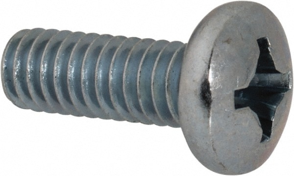 Value Collection PPMS0120063CZ Machine Screw: #12-24 x 5/8", Pan Head, Phillips Image