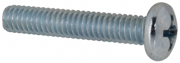 Value Collection PPMS0120125CZ Machine Screw: #12-24 x 1-1/4", Pan Head, Phillips Image