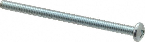 Value Collection PPMS0250400CZ Machine Screw: 1/4-20 x 4", Pan Head, Phillips Image