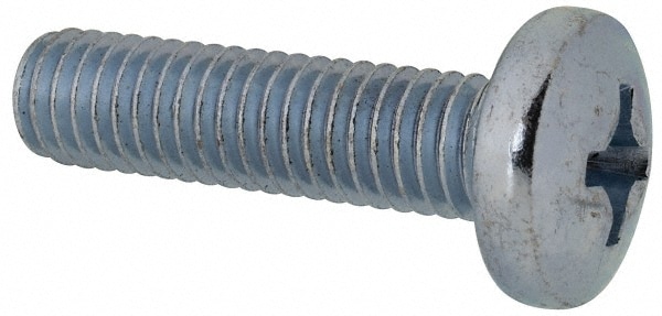 Value Collection PPMS0380150CZ Machine Screw: 3/8-16 x 1-1/2", Pan Head, Phillips Image