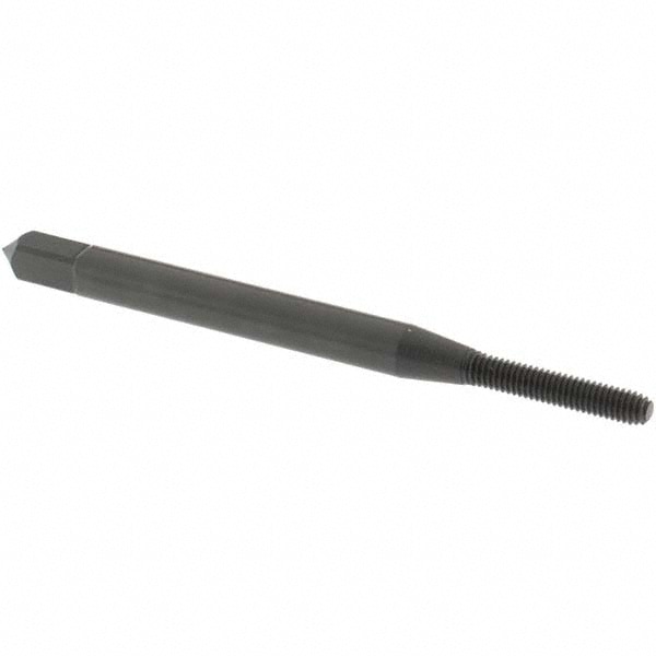 Thread Forming Tap: #2-64 UNF, Modified Bottoming, Cobalt, Oxide Coated
