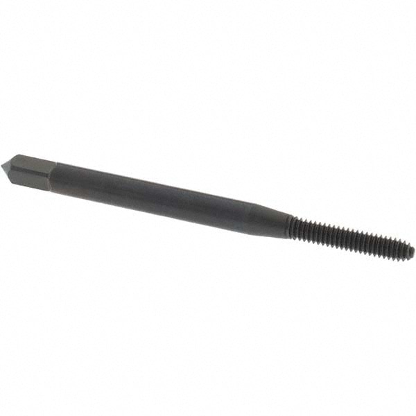 Thread Forming Tap: #3-48 UNC, Modified Bottoming, Cobalt, Oxide Coated