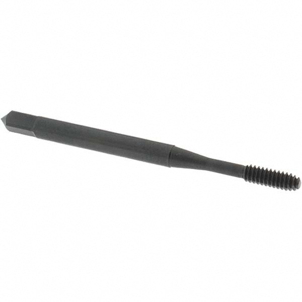 Thread Forming Tap: #4-40 UNC, Modified Bottoming, Cobalt, Oxide Coated