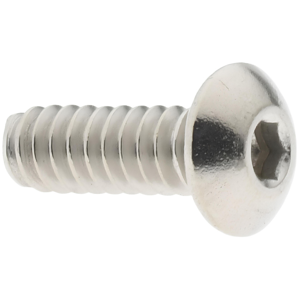 6-32 X 3/8 Button Head Socket Cap Screws – Black Aluminum (10-Pack)
