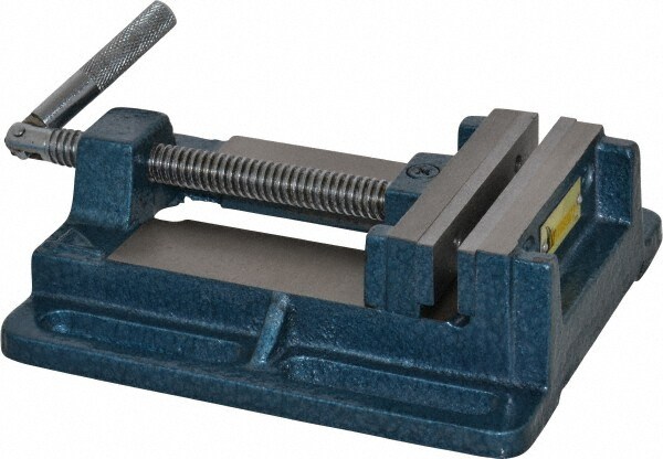 3-13/16" Jaw Opening Capacity x 1" Throat Depth, Horizontal Drill Press Vise