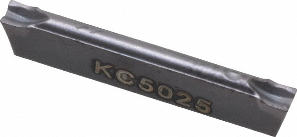 Kennametal 2972258 A4C0155N00CF01 KC5025 Carbide Cutoff Insert Image