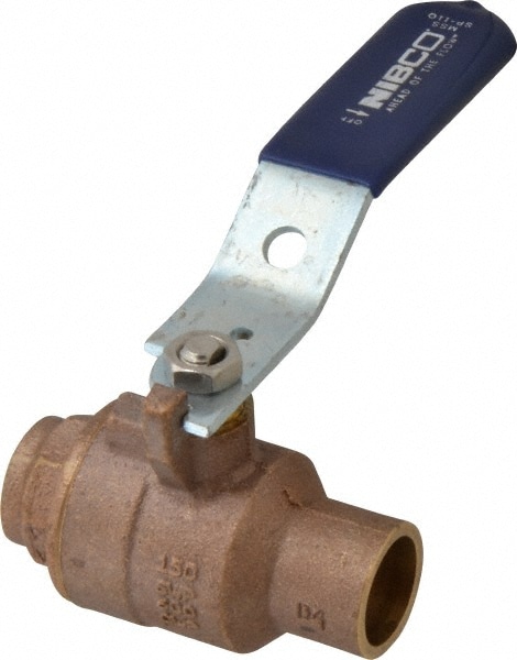 NIBCO NJ83H08 Standard Manual Ball Valve: 3/4" Pipe, Full Port Image