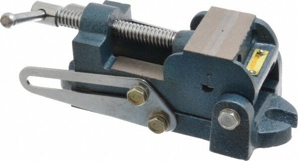 2" Jaw Opening Capacity x 1" Throat Depth, Angle Drill Press Vise